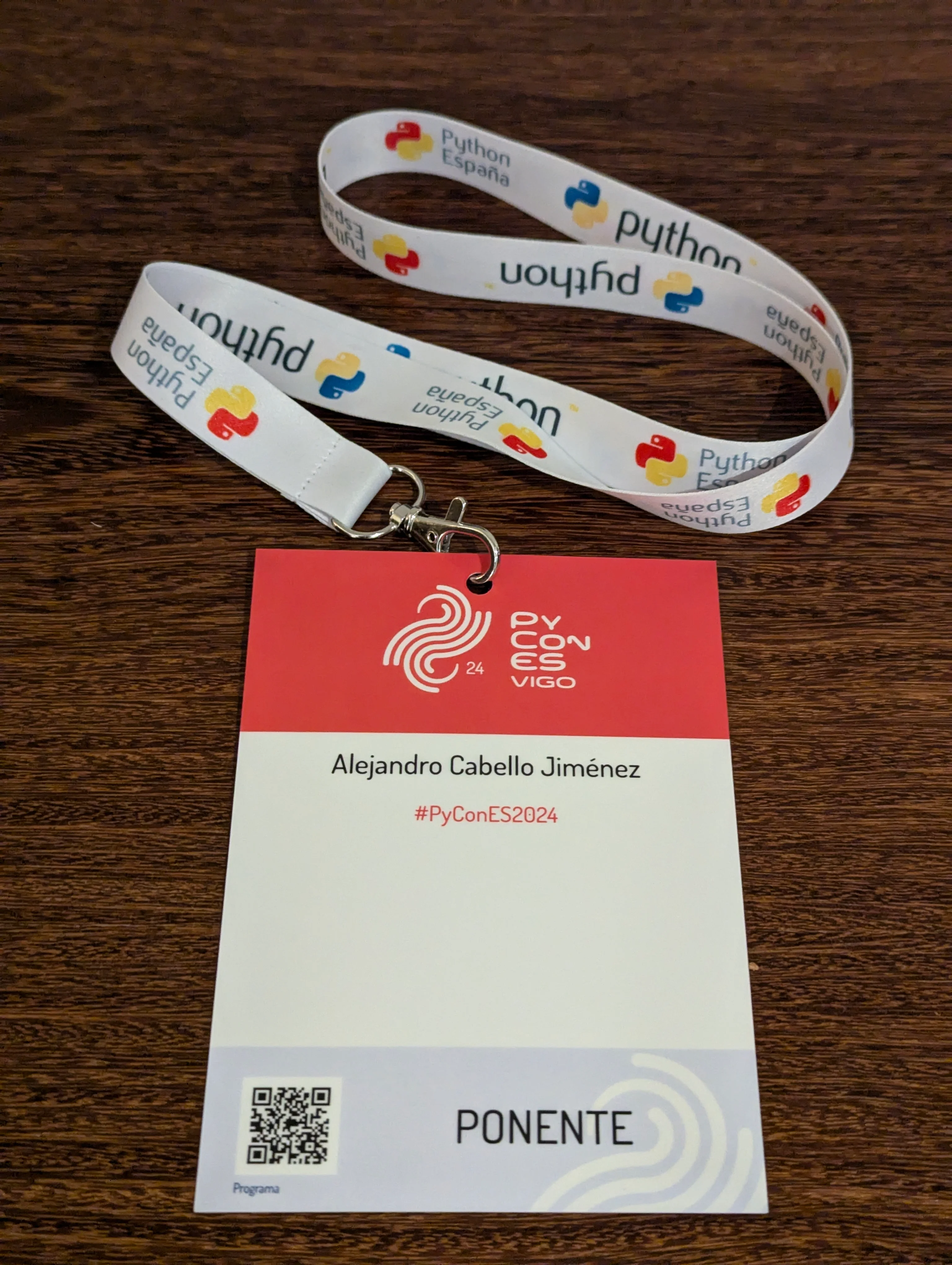 Presenting at PyConES 2024 in Vigo, Spain